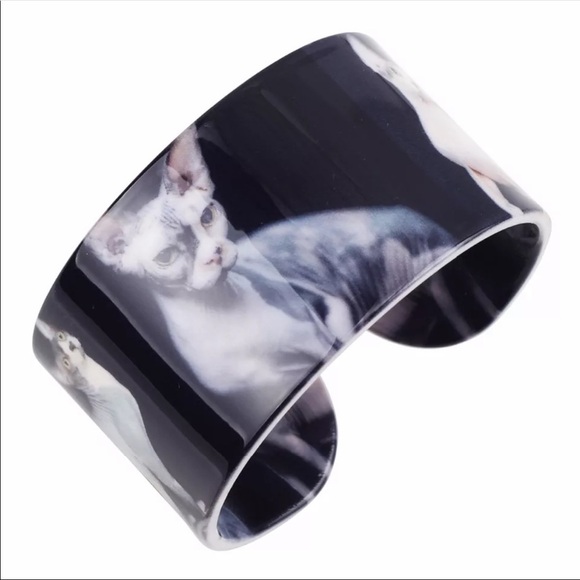 NWT Canadian Hairless Sphynx Cat Bracelet - Picture 3 of 10